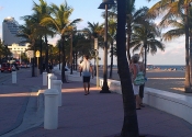 Praia de Fort Lauderdale.